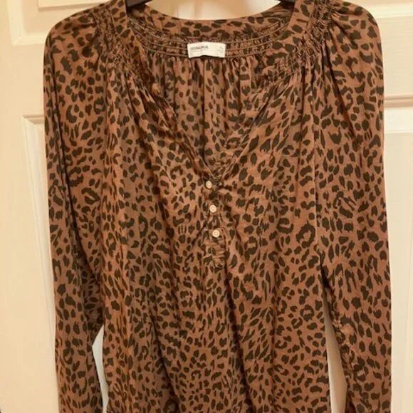 Sonoma animal print top XL - Picture 1 of 4
